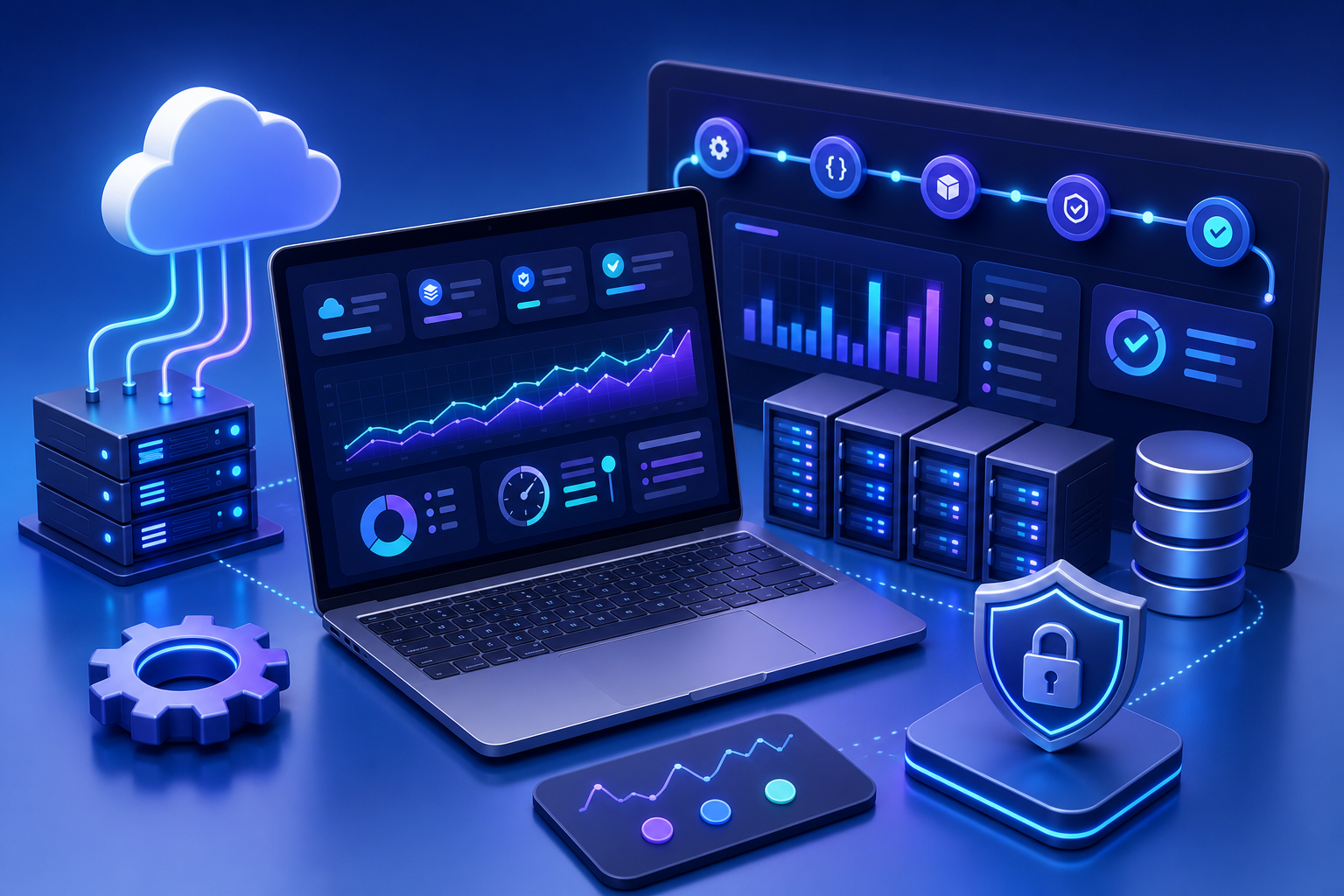 Cloud application roadmap, managed SRE, DevOps automation, maintenance, and support