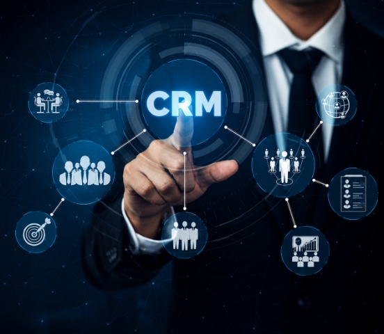 Custom CRM architecture for sales workflows customer records and reporting dashboards