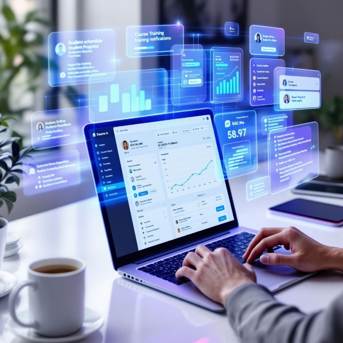 Custom CRM development services for lead management sales automation customer data and marketing dashboards