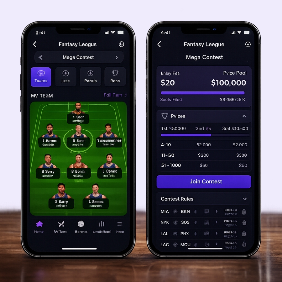 Fantasy Basketball App Development Company