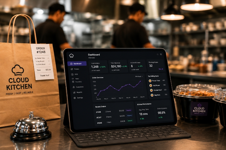 custom cloud kitchen software development