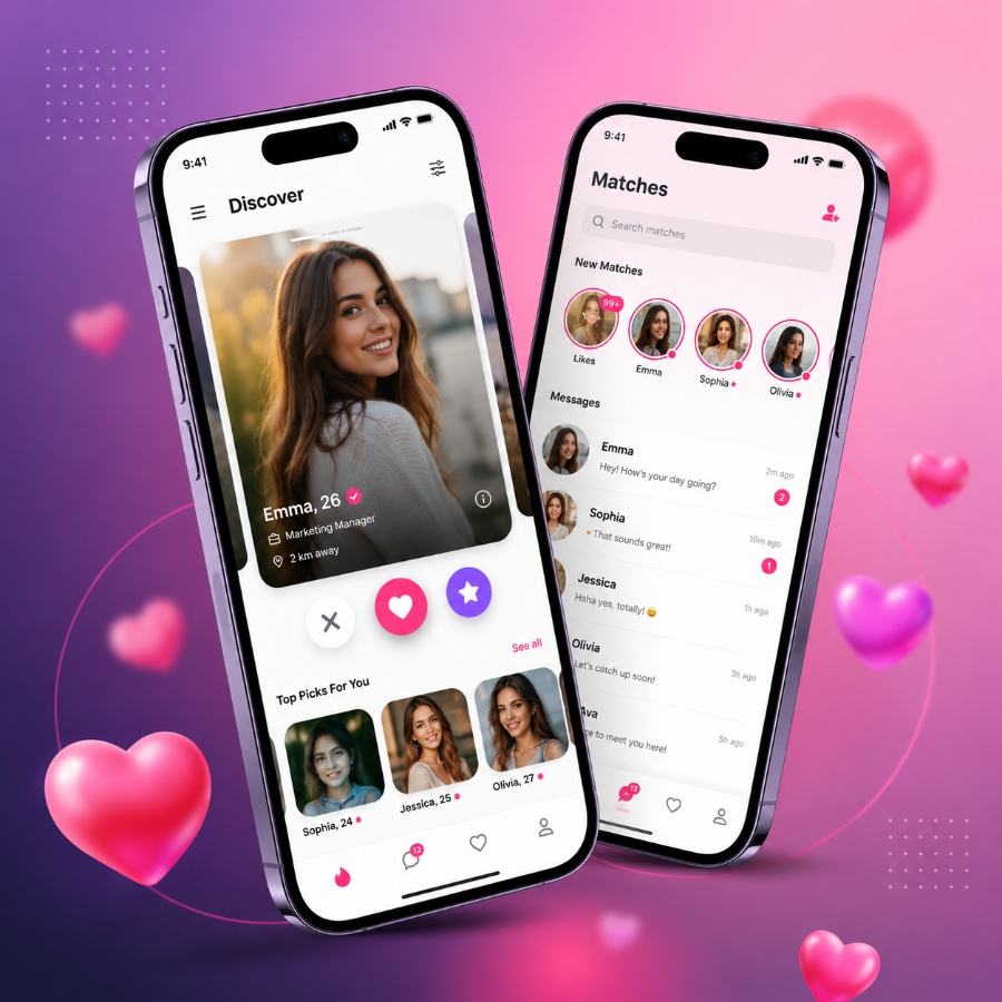 Custom dating app development company