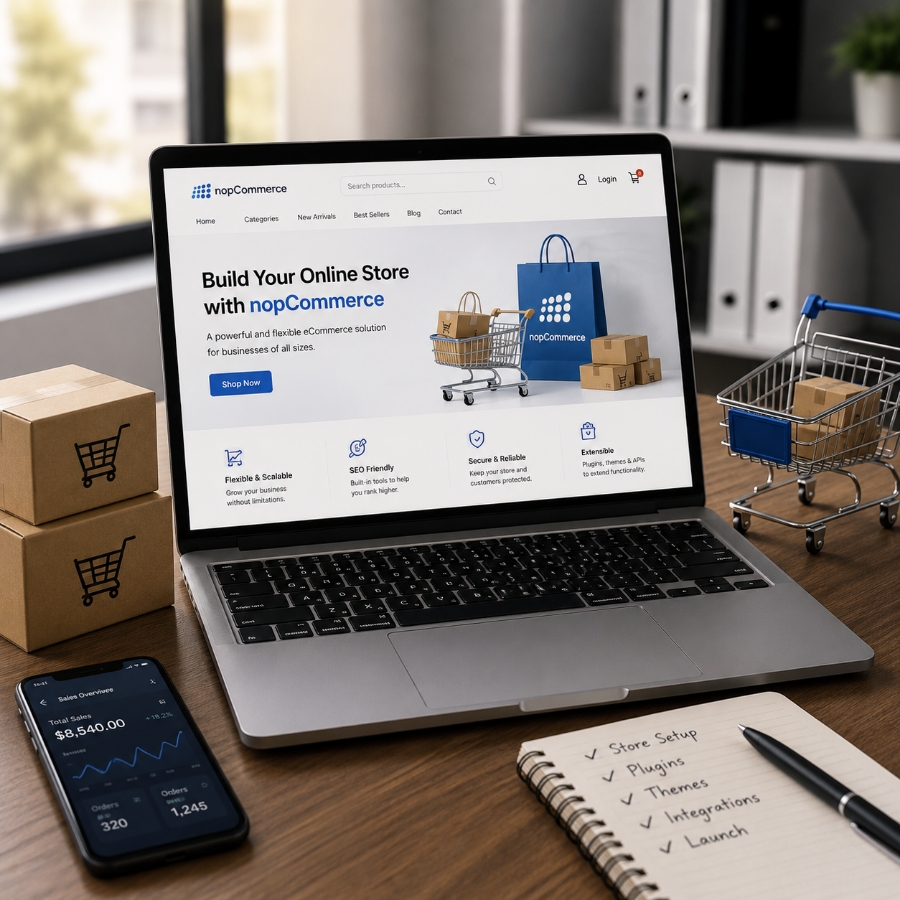 nopCommerce Development Services for custom eCommerce solutions