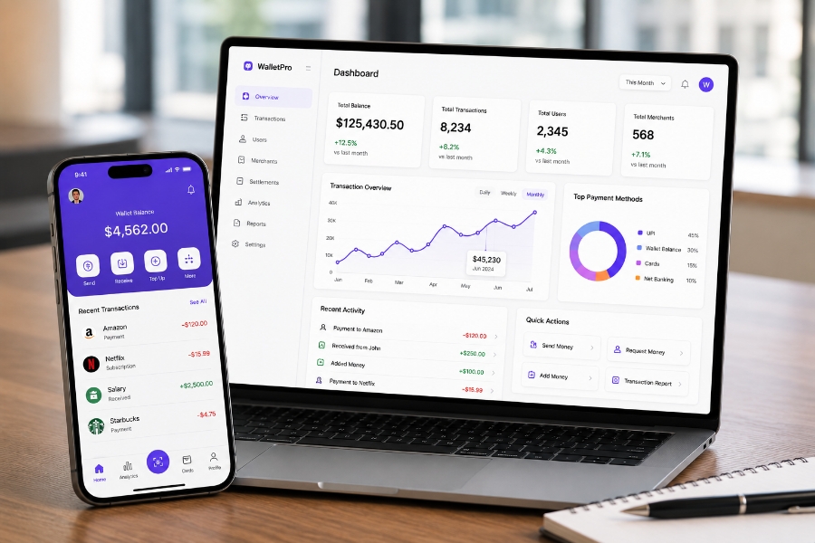 secure digital wallet app development