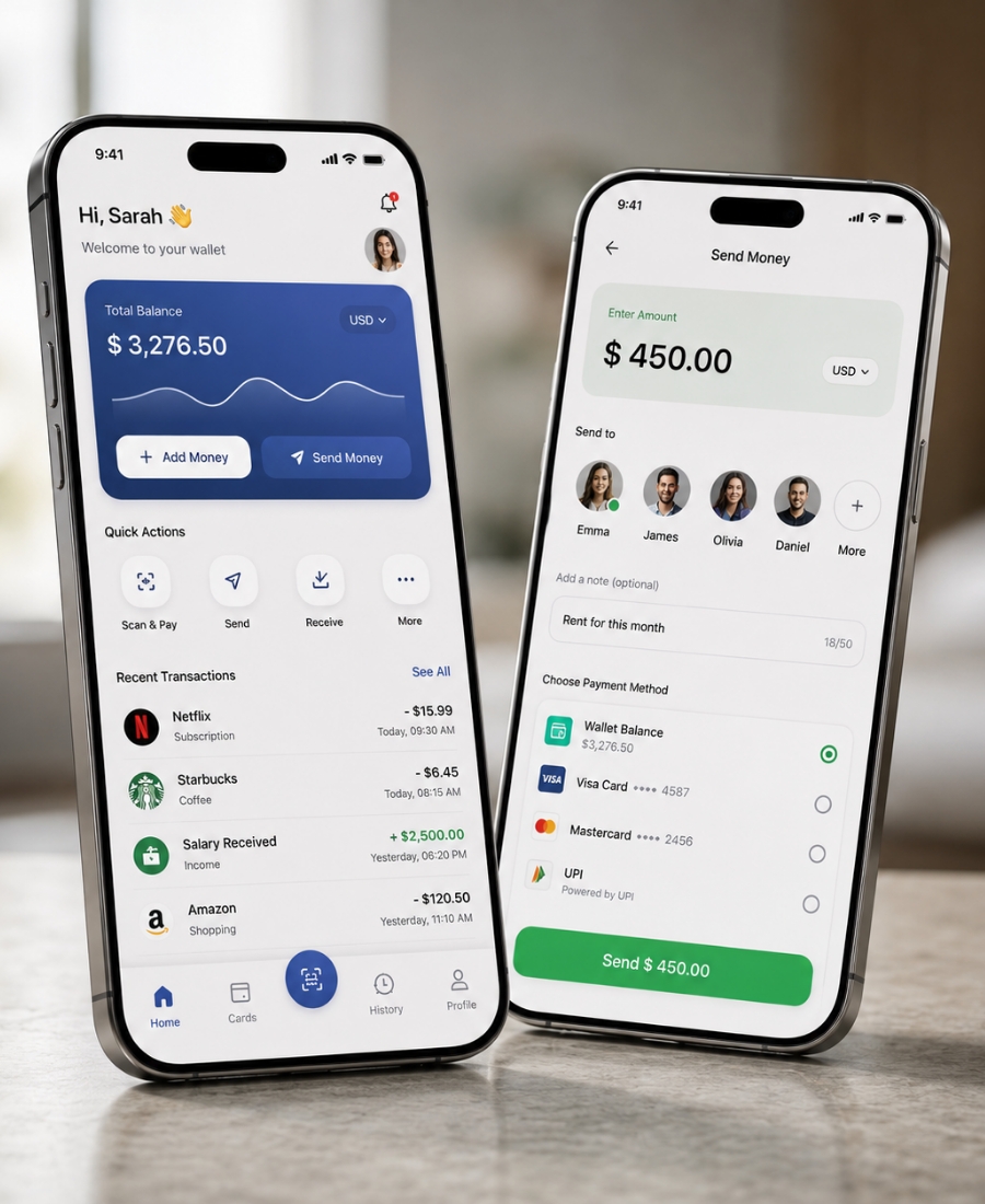 ewallet app development solutions