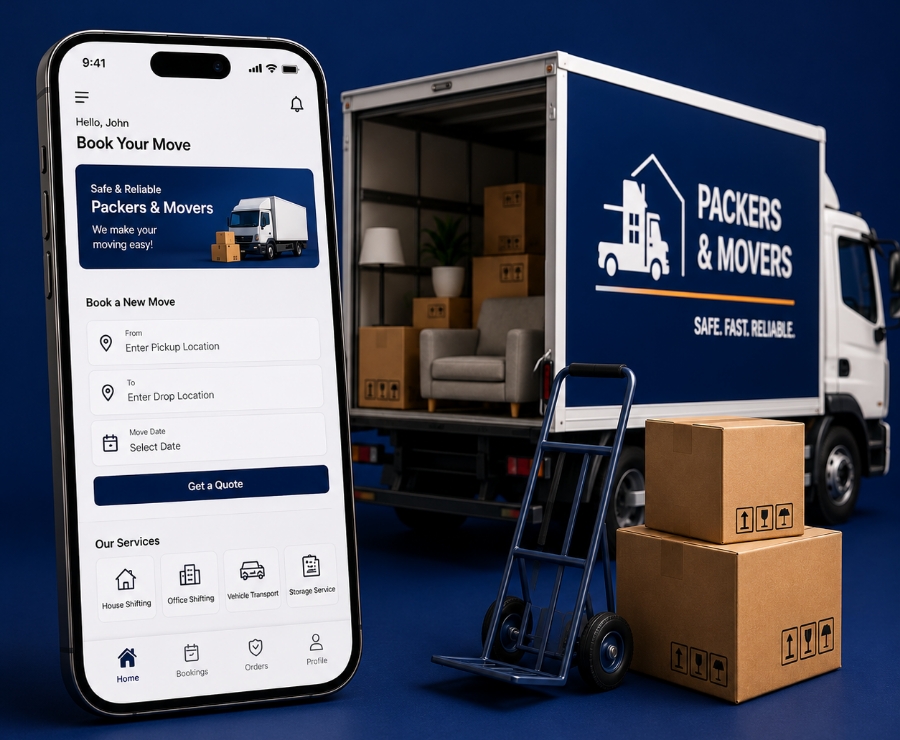 Custom on demand movers app development consultation