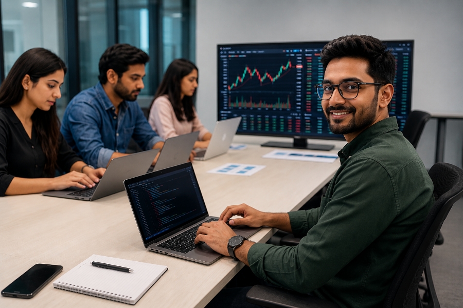 Hire expert trading software developers for custom fintech platforms