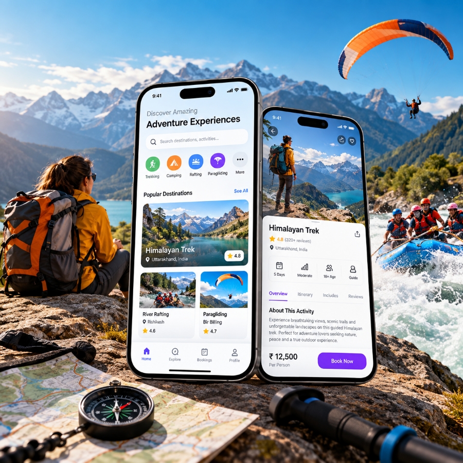 Outdoor adventure travel experiences