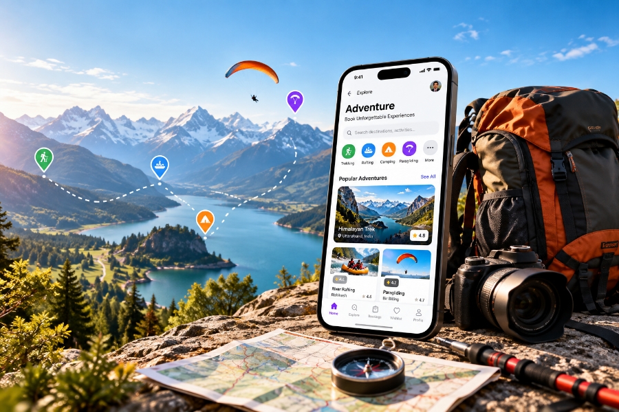 Plan a custom adventure travel booking platform