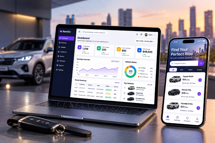 car rental app consultation