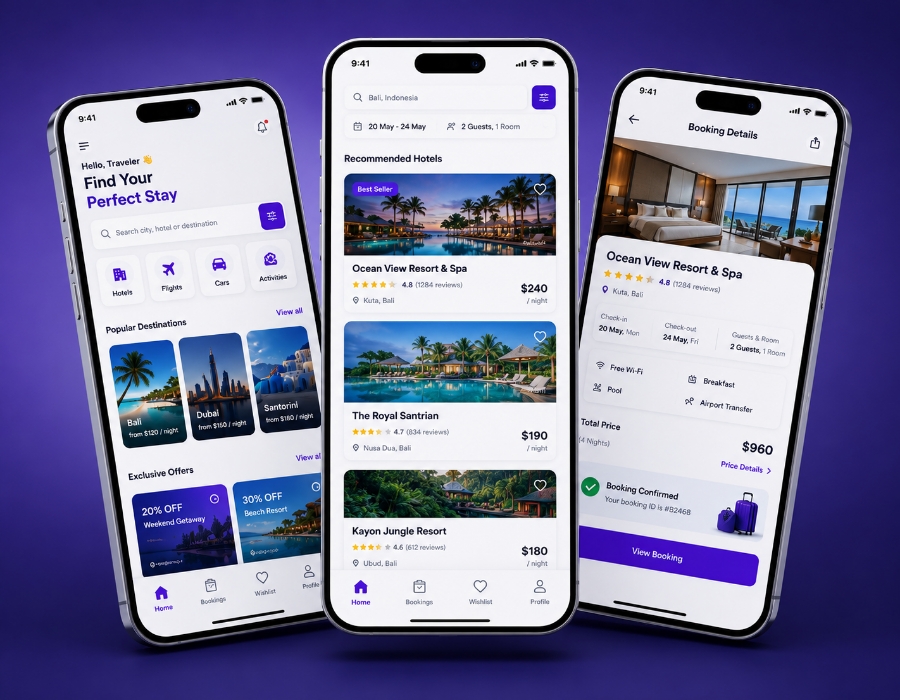 Hotel booking app development consultation for direct reservations