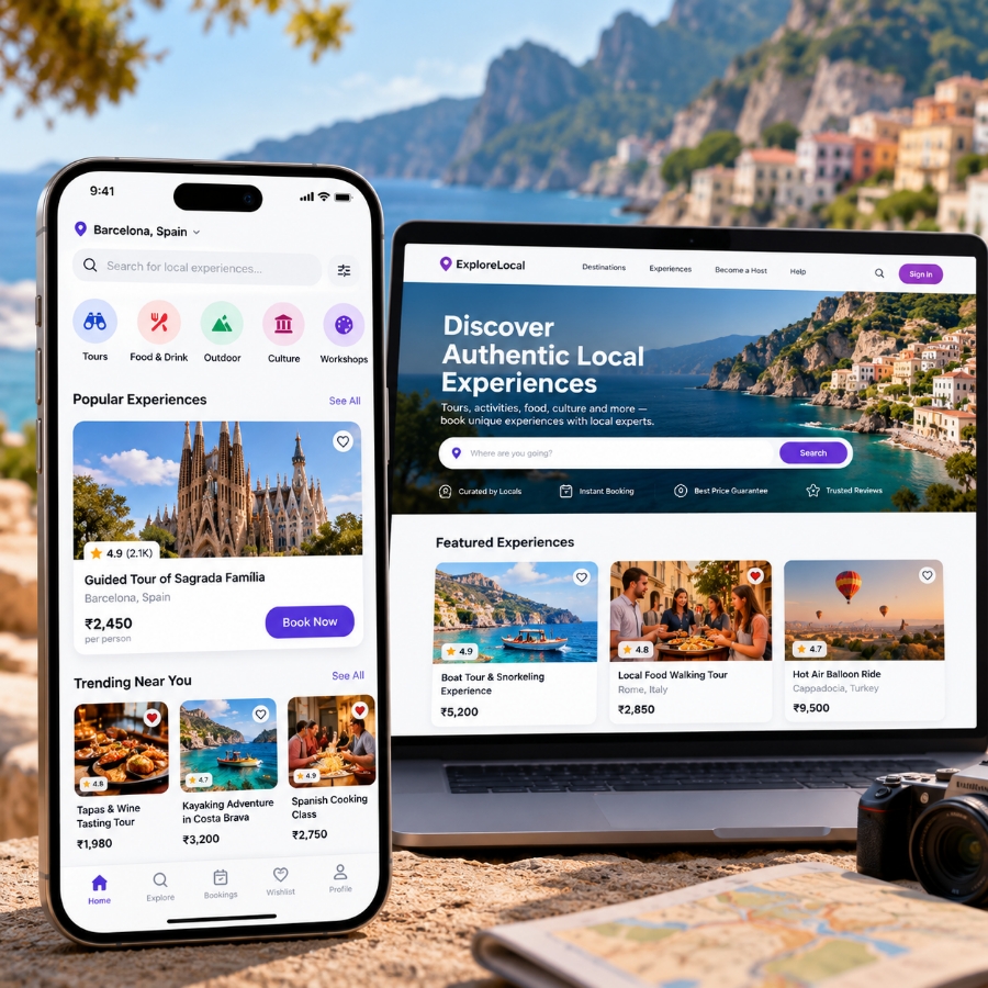 Local experiences marketplace development