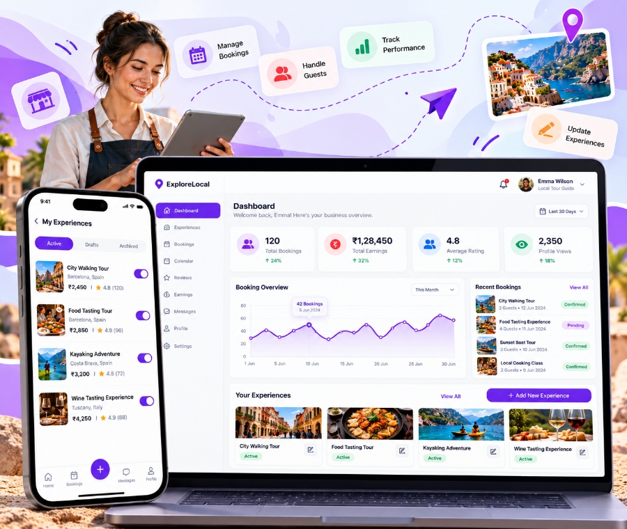 Experience Provider Dashboard