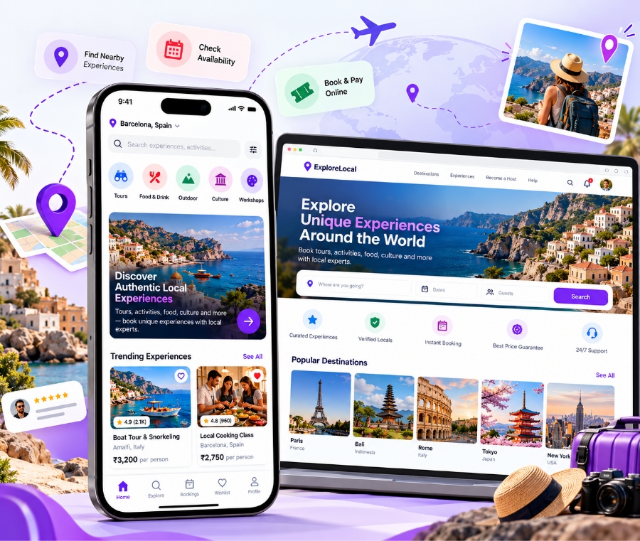 Traveler App & Web Platform