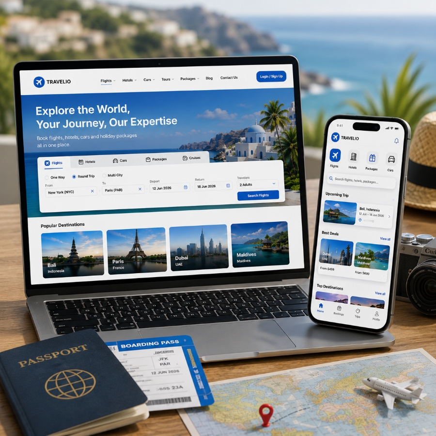 Online travel agency software development company