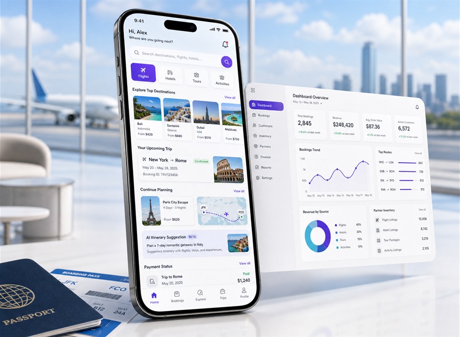 Travel app development final consultation