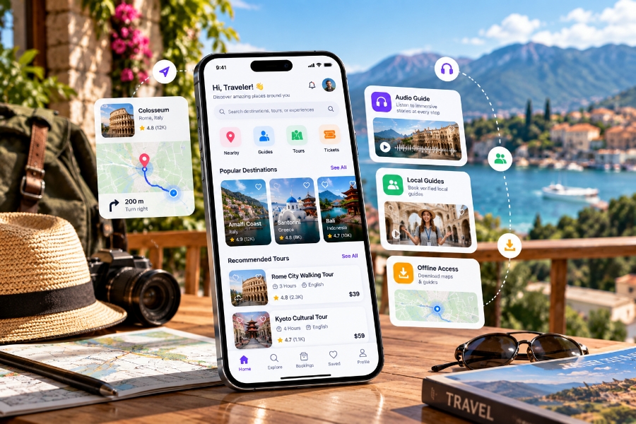 Tour and travel platform development