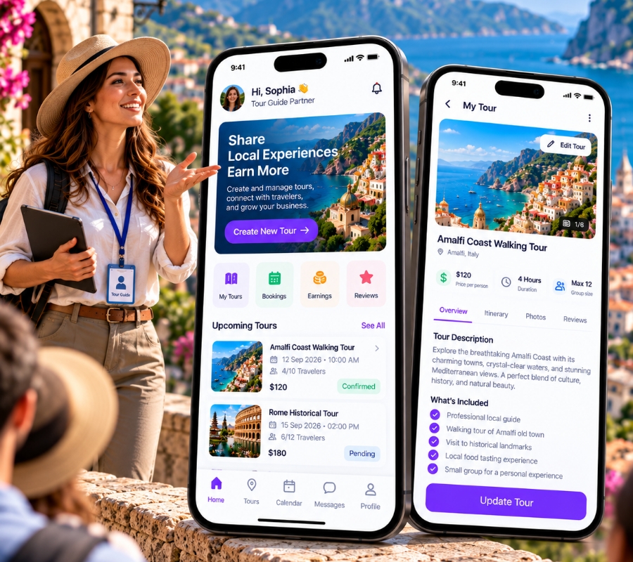 Tour Guide / Host Partner Portal