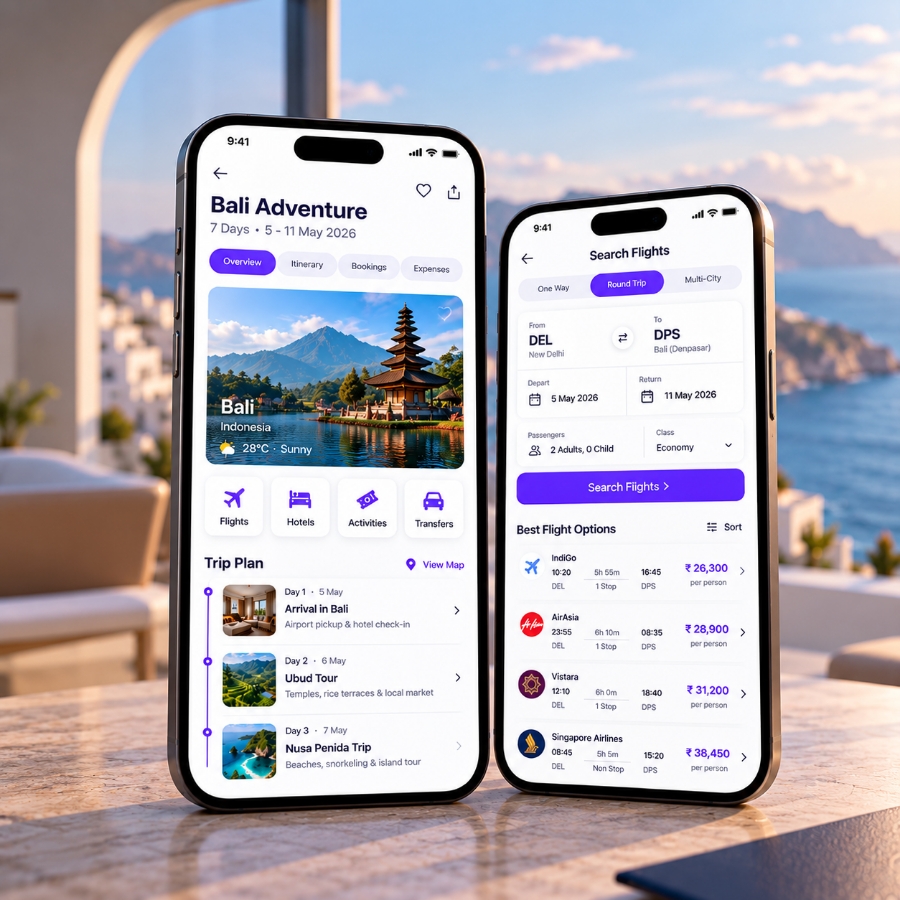 Travel planning application