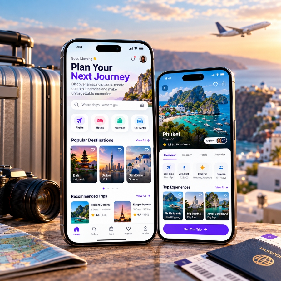 Travel Planner App Development Services