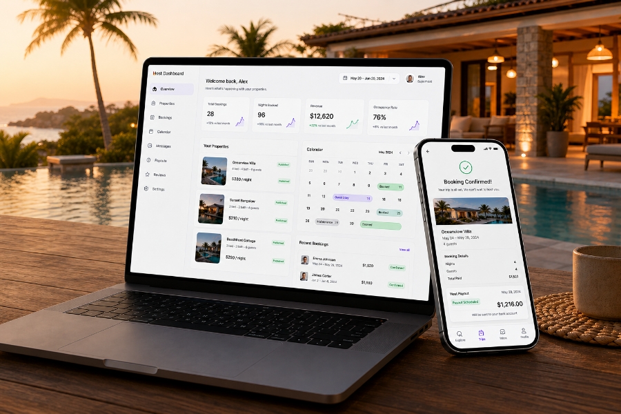 Vacation rental app development proposal