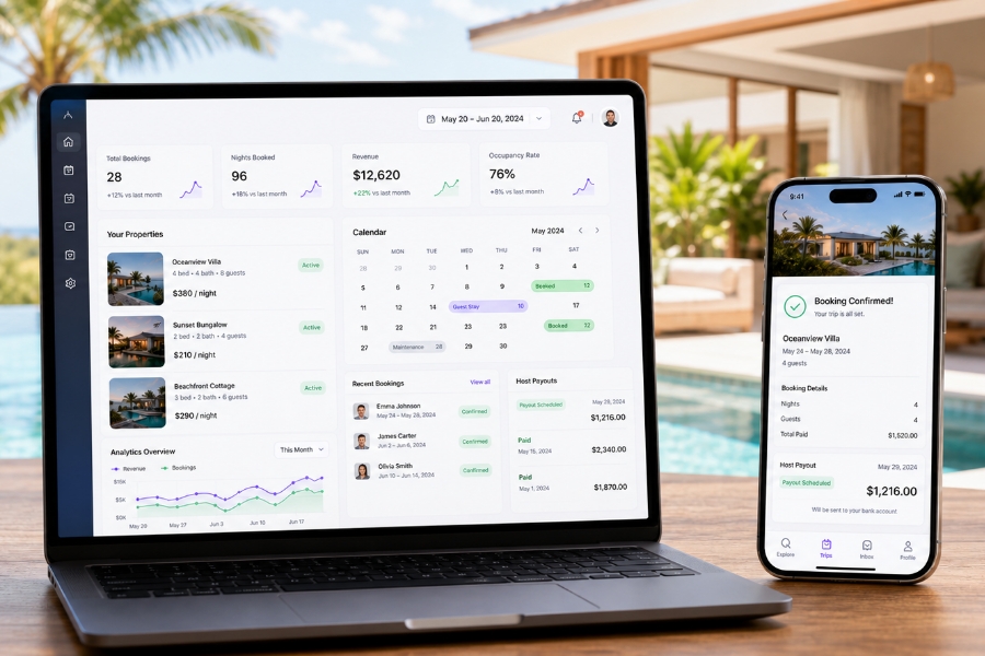 Vacation rental marketplace development consultation