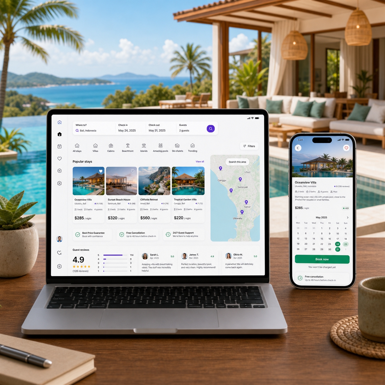 Vacation rental app development company building Airbnb like platforms