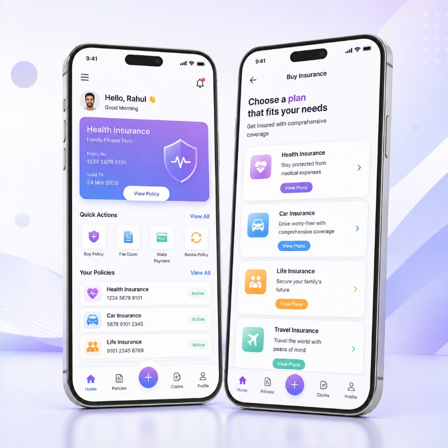 insurance app development company
