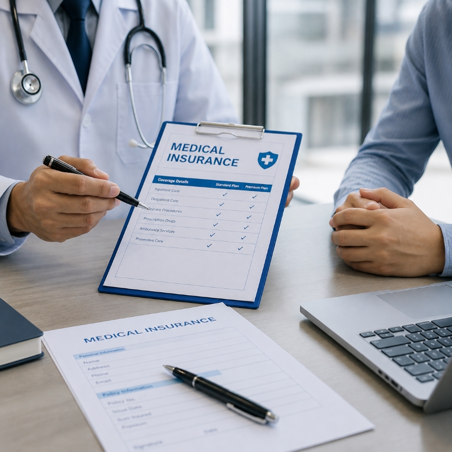 medical insurance app development