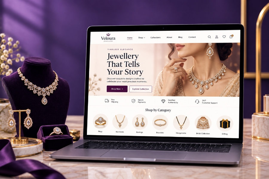 Jewellery Website Design and Development