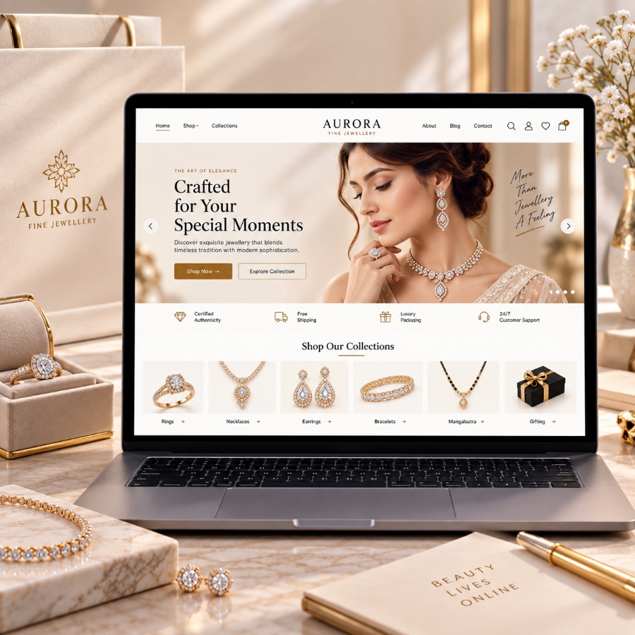 Custom Jewellery Ecommerce Development