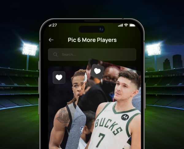 PickVerse player discovery and projection cards