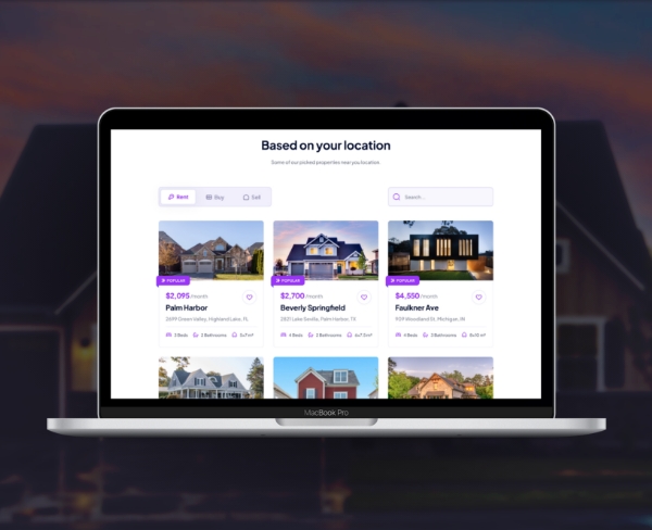 Property Search & Filters