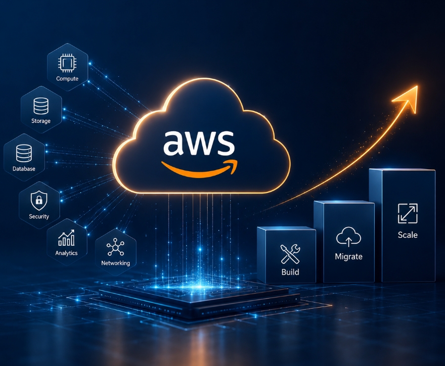 AWS migration and modernization strategy with cloud-native architecture