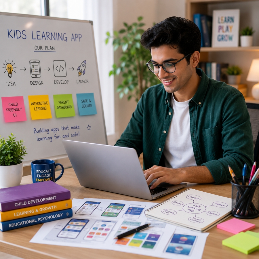 Hire kids learning app developers at Sonic TechPro