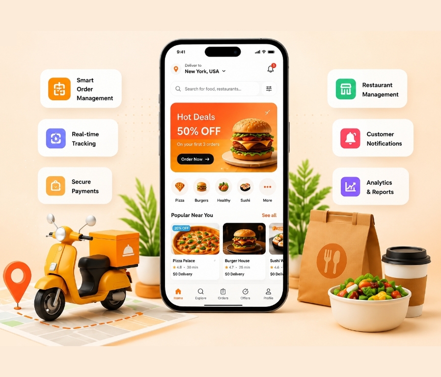 Food delivery app launch and growth strategy