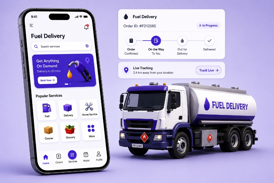 Custom fuel delivery app consultation and product planning