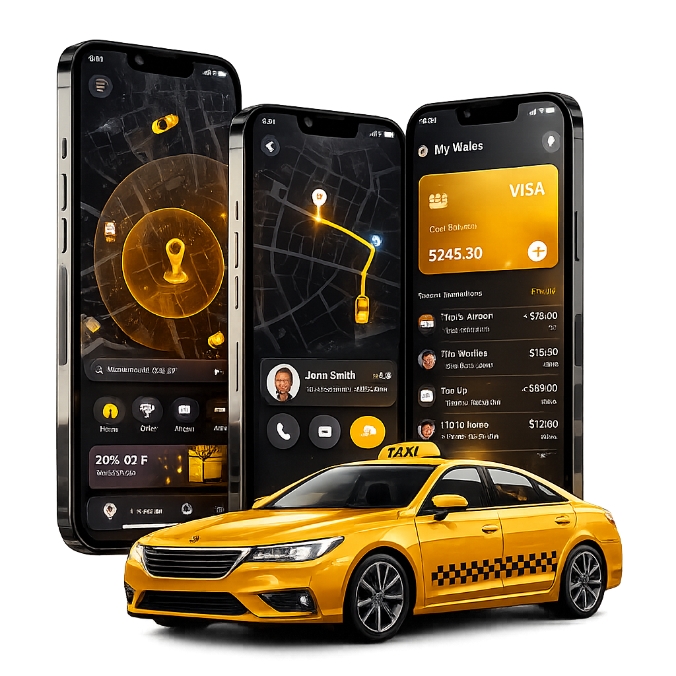 Taxi booking app development for rider and driver platforms