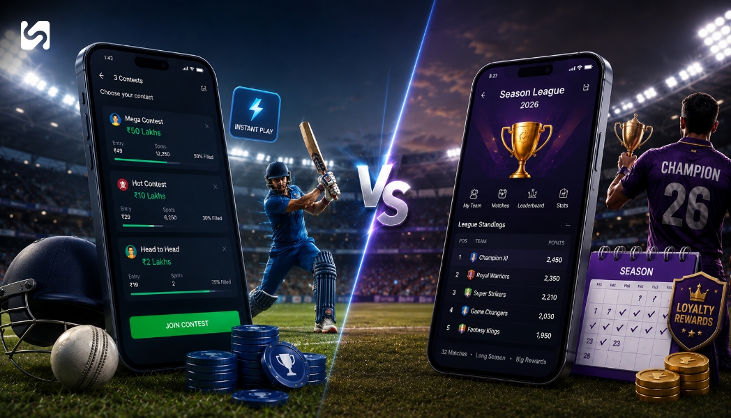 DFS vs Season-Long Fantasy Sports: Complete Comparison Guide 2026