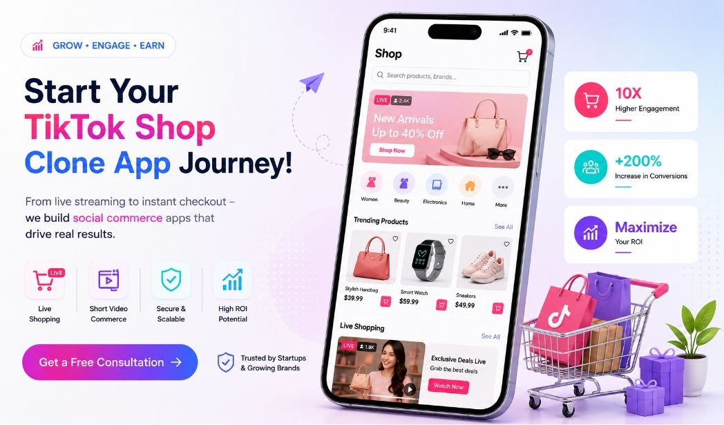 TikTok Shop Clone App Development