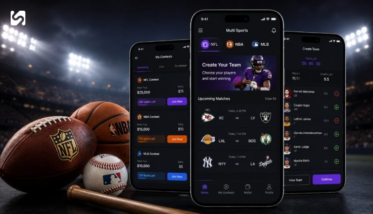 How to Build a Multi Sports Fantasy App NFL + NBA + MLB Under One Roof