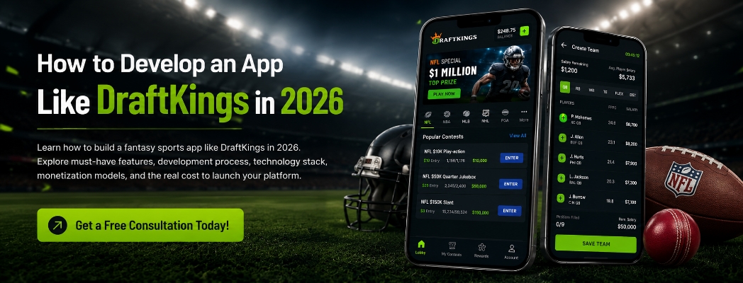 How to Develop an App Like DraftKings