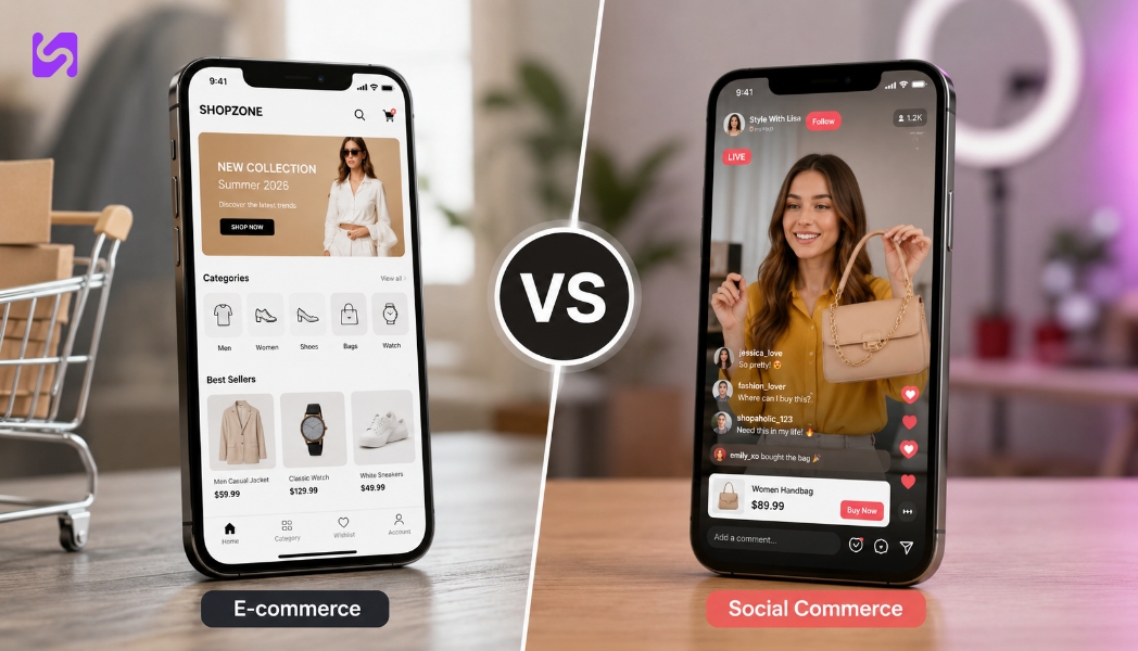 Social Commerce Vs Traditional Ecommerce: What’s the Difference & Which Is Better for Your Business?