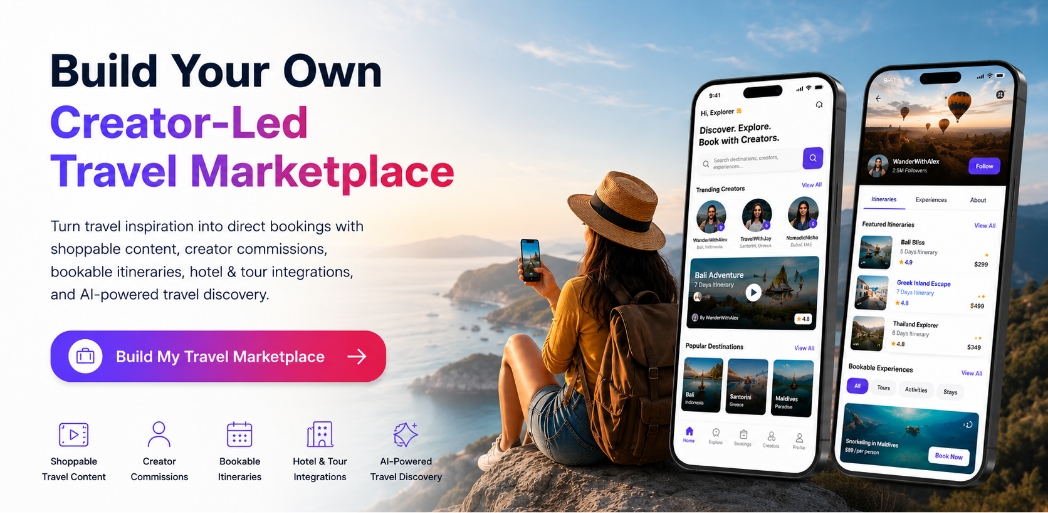 Creator-Led Travel Marketplace