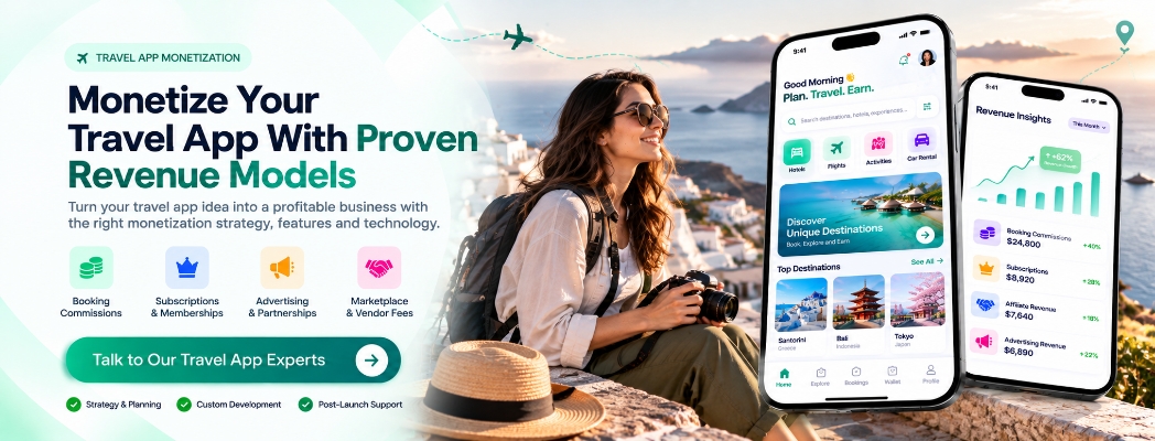 Travel App Revenue Models