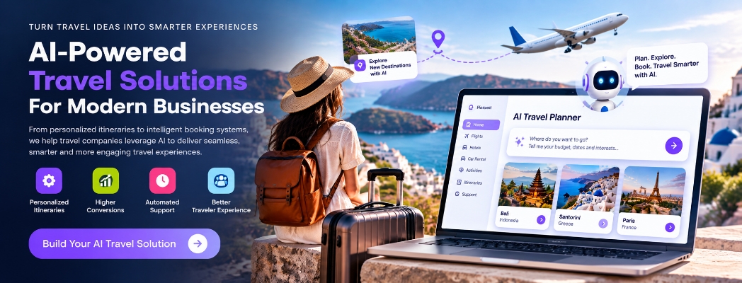AI travel solutions with intelligent booking features