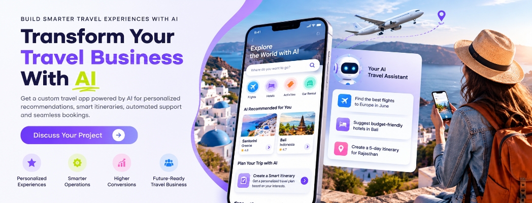 AI travel solutions with intelligent booking features